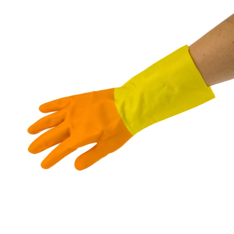 Scrub Daddy Lemon Scented Latex Gloves [Q3M2]